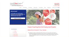 Desktop Screenshot of investinyourcareer.biz